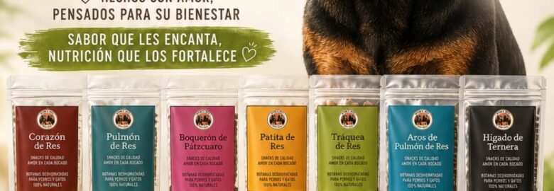 Snacks Naturales para Perros que Sí Son Familia ❤️